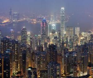 пазл Гонконг, Китай